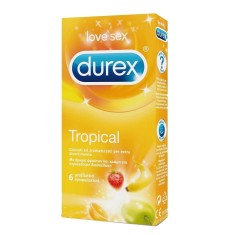 Profilattici Durex Tropical  6 Pezzi
