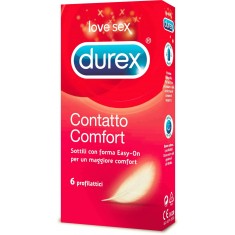 Profilattici Durex Contatto Comfort 6 Pezzi