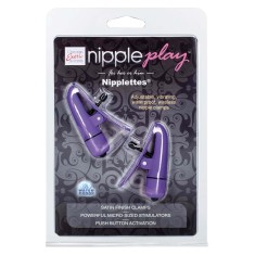 Pinze per Capezzoli Nipplettes Purple
