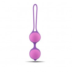 Palline Vaginali pavimento pelvico Bi-Balls Double Purple